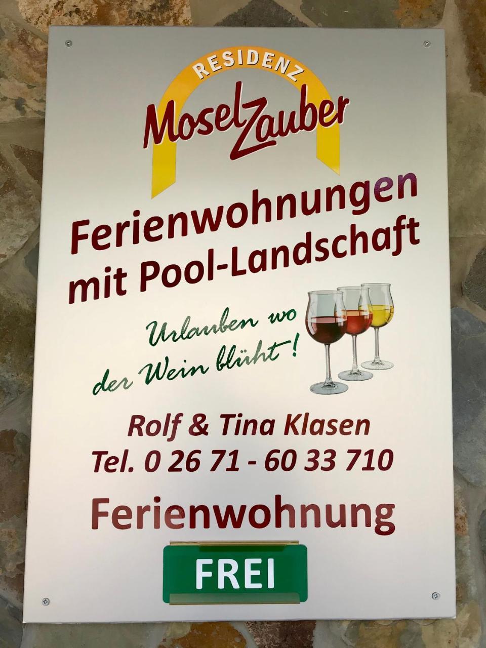 Residenz Moselzauber - Ferienwohnungen Mit Pool Landschaft แอนสท์ ภายนอก รูปภาพ